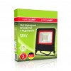 EUROELECTRIC LED SMD Прожектор чёрний с радиатором NEW 50W 6500K