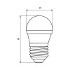 EUROLAMP LED Лампа TURBO NEW dimmable G45 5W E27 4000K