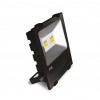 EUROELECTRIC LED COB Прожектор чёрний с радиатором 100W 6500K modern
