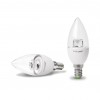 EUROLAMP LED Лампа "Свеча" ЕКО 6W E14 3000K(прозрачная)