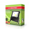 EUROELECTRIC LED COB Прожектор чёрний с радиатором 20W 6500K modern