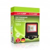 EUROELECTRIC LED SMD Прожектор чёрний с радиатором NEW 10W 6500K