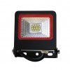 EUROELECTRIC LED SMD Прожектор чёрний с радиатором NEW 10W 6500K