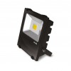 EUROELECTRIC LED COB Прожектор чёрний с радиатором 30W 6500K modern