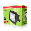 EUROELECTRIC LED Прожектор COB чёрний 20W 6500K classic