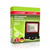 EUROELECTRIC LED SMD Прожектор чёрний с радиатором NEW 20W 6500K