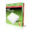 EUROLAMP LED Светильник квадратный накладной Downlight 18W 4000K