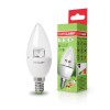 EUROLAMP LED Лампа "Свеча" ЕКО 6W E14 4000K(прозрачная)