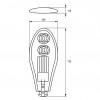 EUROLAMP LED Светильник уличный классический COB 100W 6000K EUROLAMP LED Светильник уличный классический COB 100W 6000K