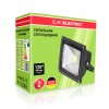 EUROELECTRIC LED Прожектор COB чёрний 30W 6500K classic
