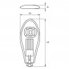 EUROLAMP LED Светильник уличный классический COB 30W 6000K EUROLAMP LED Светильник уличный классический COB 30W 6000K