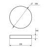 EUROLAMP LED Светильник круглый накладной NEW 18W 4000K EUROLAMP LED Светильник круглый накладной NEW 18W 4000K
