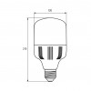 EUROLAMP LED Лампа высокомощная 40W E27 6500K