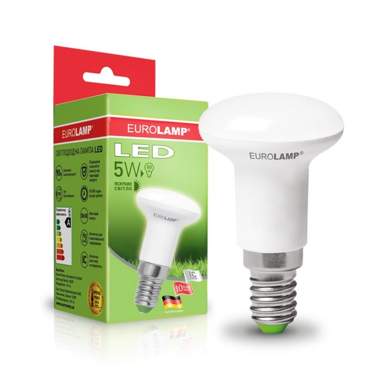 EUROLAMP LED Лампа ЕКО R39 5W E14 4000K EUROLAMP LED Лампа ЕКО R39 5W E14 4000K