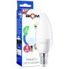 Светодиодная лампа Biom BT-549 C37 4W E14 3000К матовая